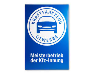 Miniaturansicht 2: Wandschild „Meisterschild" 2D