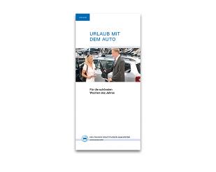 Flyer Urlaub „Urlaub mit dem Auto“
