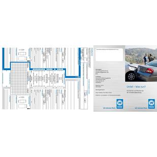 Miniaturansicht 2: Flyer "Unfall - was tun?" inkl. Unfallbericht