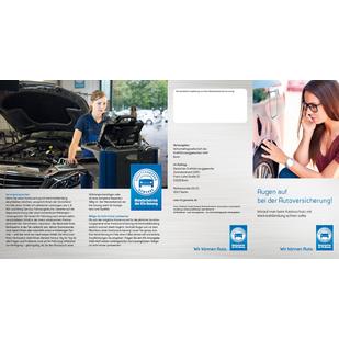Miniaturansicht 2: Flyer Versicherung „Augen auf bei der Autoversicherung!“