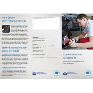 Miniaturansicht 2: Flyer "Fahrzeugaufbereitung"