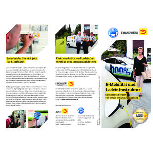 Miniaturansicht 2: Flyer „E-Mobilität und Ladeinfrastruktur" für Mitglieder