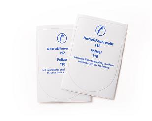 Miniaturansicht 2: Aufkleber „Die ADAC-Rettungskarte“
