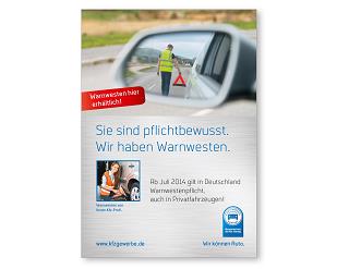 Plakat „Sie sind pflichtbewusst.“