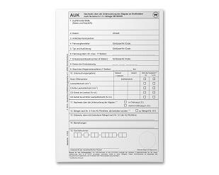 Miniaturansicht 2: Block „AUK-Nachweis“