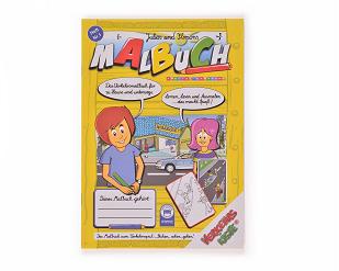 Malbuch „Julias und Florians Malbuch“ (10 Stück)