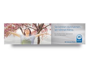 Spannbanner „Sie können durchatmen.“