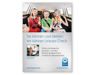 Plakat „Sie können cool bleiben.“