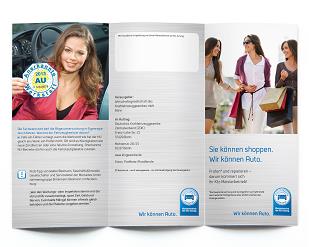 Miniaturansicht 3: Flyer „Sie können shoppen.“