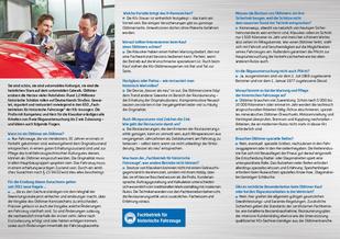 Miniaturansicht 3: Flyer „Sie können ausfahren.“