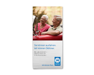 Flyer „Sie können ausfahren.“