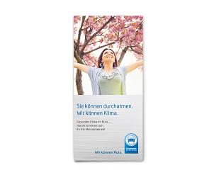 Flyer „Sie können durchatmen.“