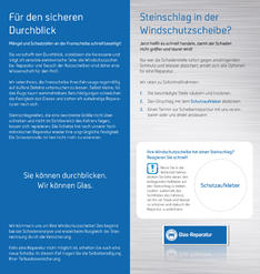 Miniaturansicht 2: Flyer "Krrrrack!" inkl. Scheibenpflaster (50 Stück)