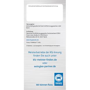 Miniaturansicht 3: Flyer "Krrrrack!" inkl. Scheibenpflaster (50 Stück)