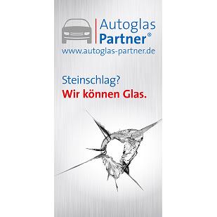 Saugnapfschild „Autoglas-Partner"