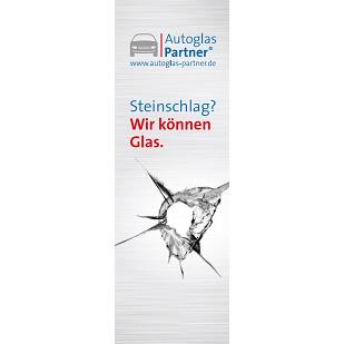 Spannbanner Hochformat „Autoglas-Partner"