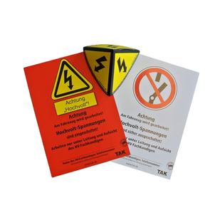 Kennzeichnungs-Set „Hochvolt“