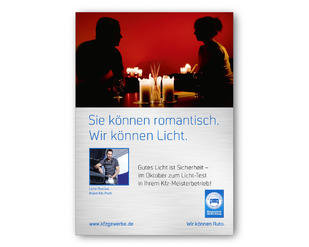 Anzeige „Sie können romantisch.“ zum Downloaden